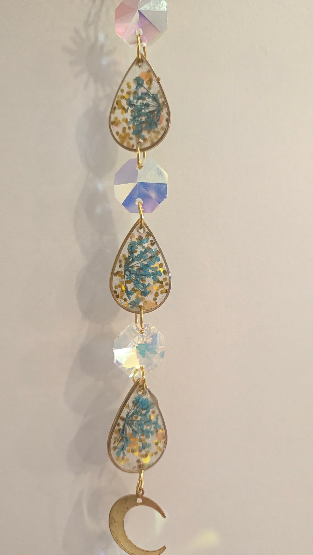 Sun Catcher fleuri – Attrape-soleil aux fleurs naturelles